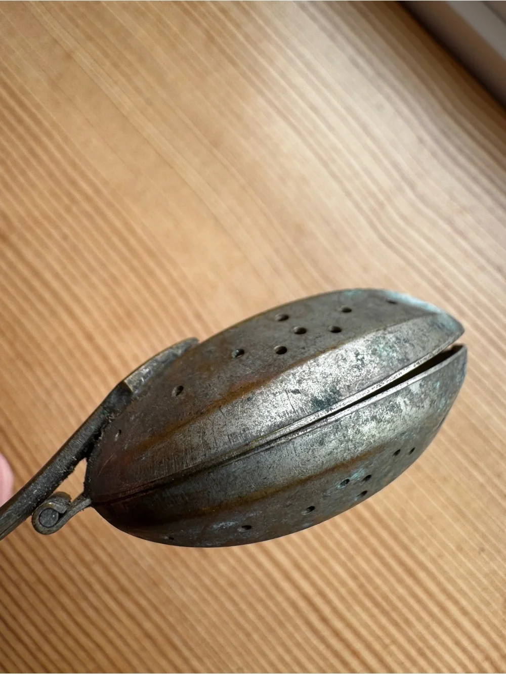 Vintage Antique Nasco Silver Plate Tea Infuser Spoon